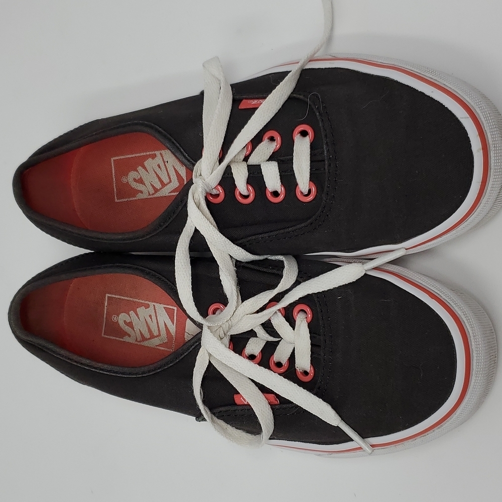 Unisex Vans Canvas Sneakers Women's Size 7 - Picture 2 of 6